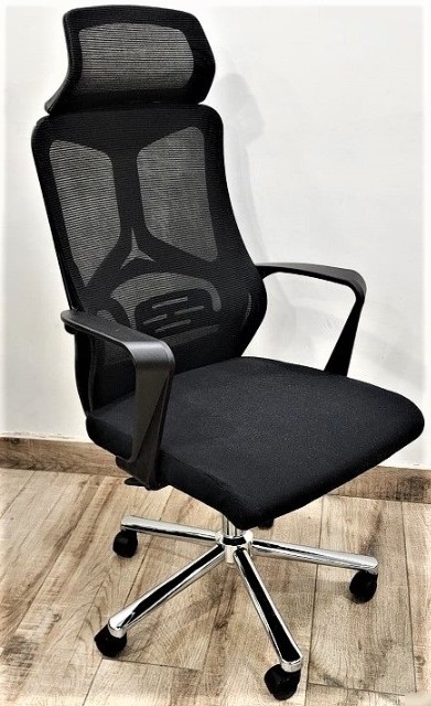 High Back Revolving Chair HDOF-01 Black
