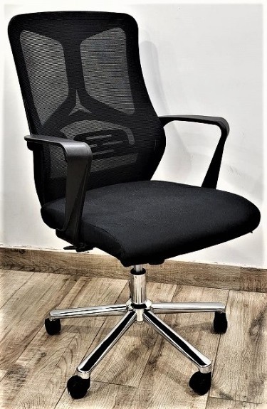 Medium Back Revolving Chair HDOF-11 Black