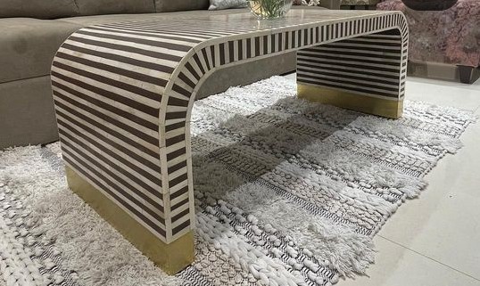 Bone Inlay coffee table