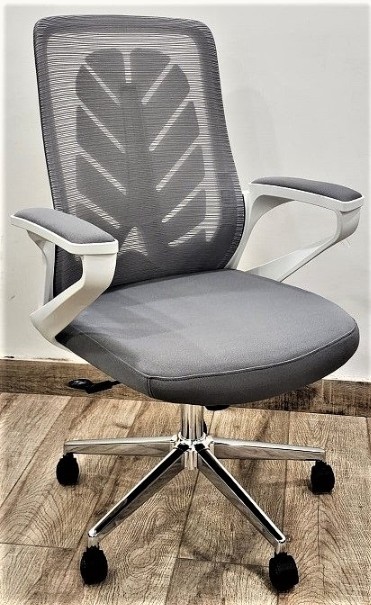 Medium Back Revolving Chair HDOF-15 Grey