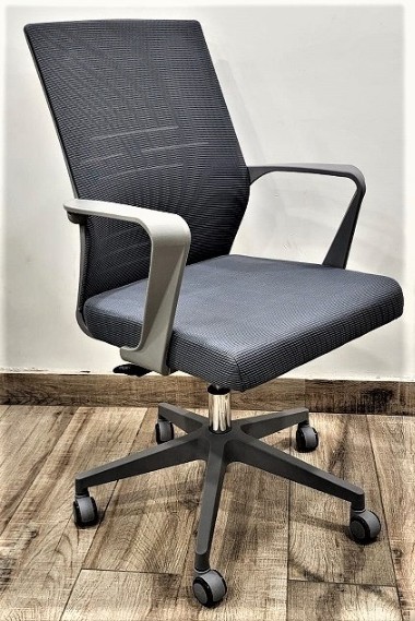 Medium Back Revolving Chair HDOF-18 Grey