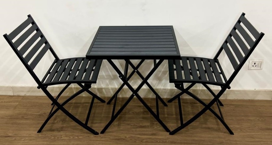 HDGF-99 Folding Garden Set 1 table + 2 chairs