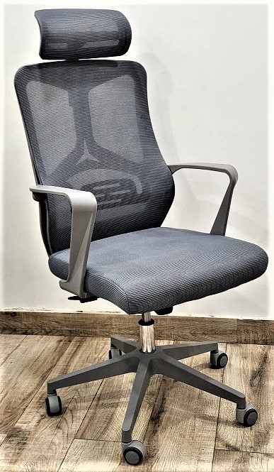 High Back Revolving Chair HDOF-02 Grey