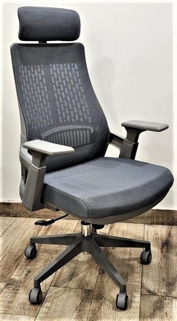 High Back Revolving Chair HDOF-07 Grey
